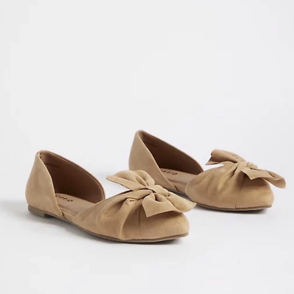 Torrid Women's Yellow Bow Flats - Picture 3 of 5